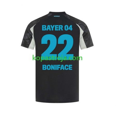 Billiga Fotbollströjor Bayer 04 Leverkusen Victor Boniface 22 Tredje tröja 2024/25 Kortärmad
